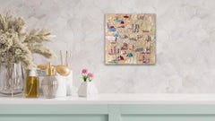 St. Ives Schatten, Cornwall, Originalgemälde, Öl auf Leinwand, Küstenkunst, Strand