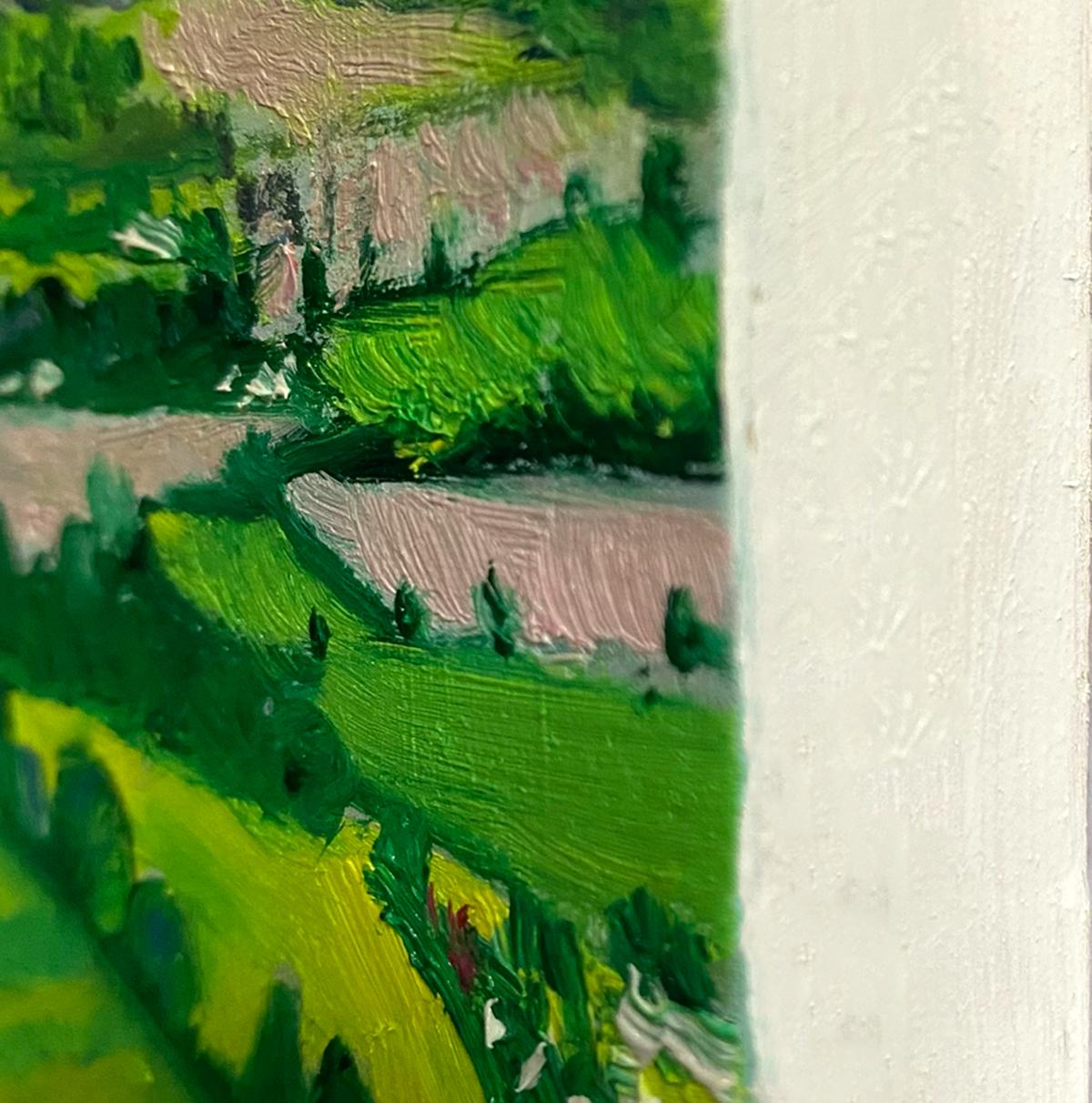 Valle di Stroud - Painting Espressionista di Eleanor Woolley