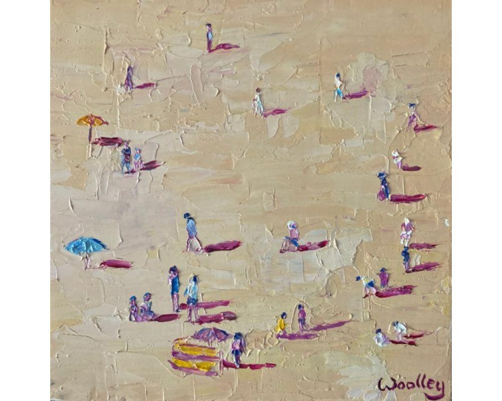 Tenby Shadows par Eleanor Woolley [Novembre 2022]

Tenby Shadows est une peinture originale d'Eleanor Woolley. Inspiré par la visite de cet été à Tenby. Vue sur la plage depuis la route ci-dessus. La plage est parsemée de baigneurs, leurs longues