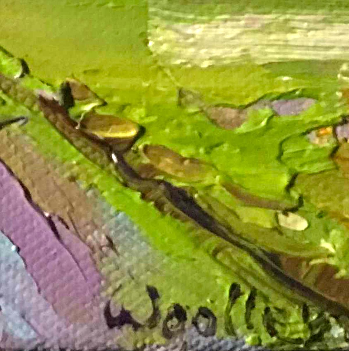 El camino de Hempton, pintura original, paisaje, contemporáneo en venta 1