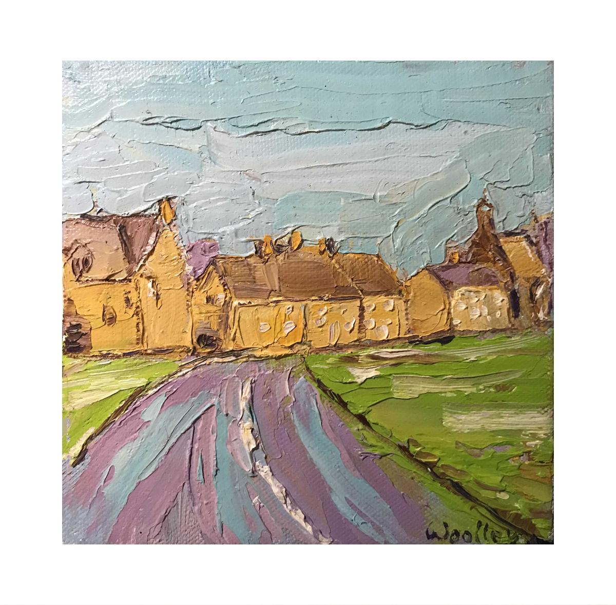 El camino de Hempton, pintura original, paisaje, contemporáneo en venta 2