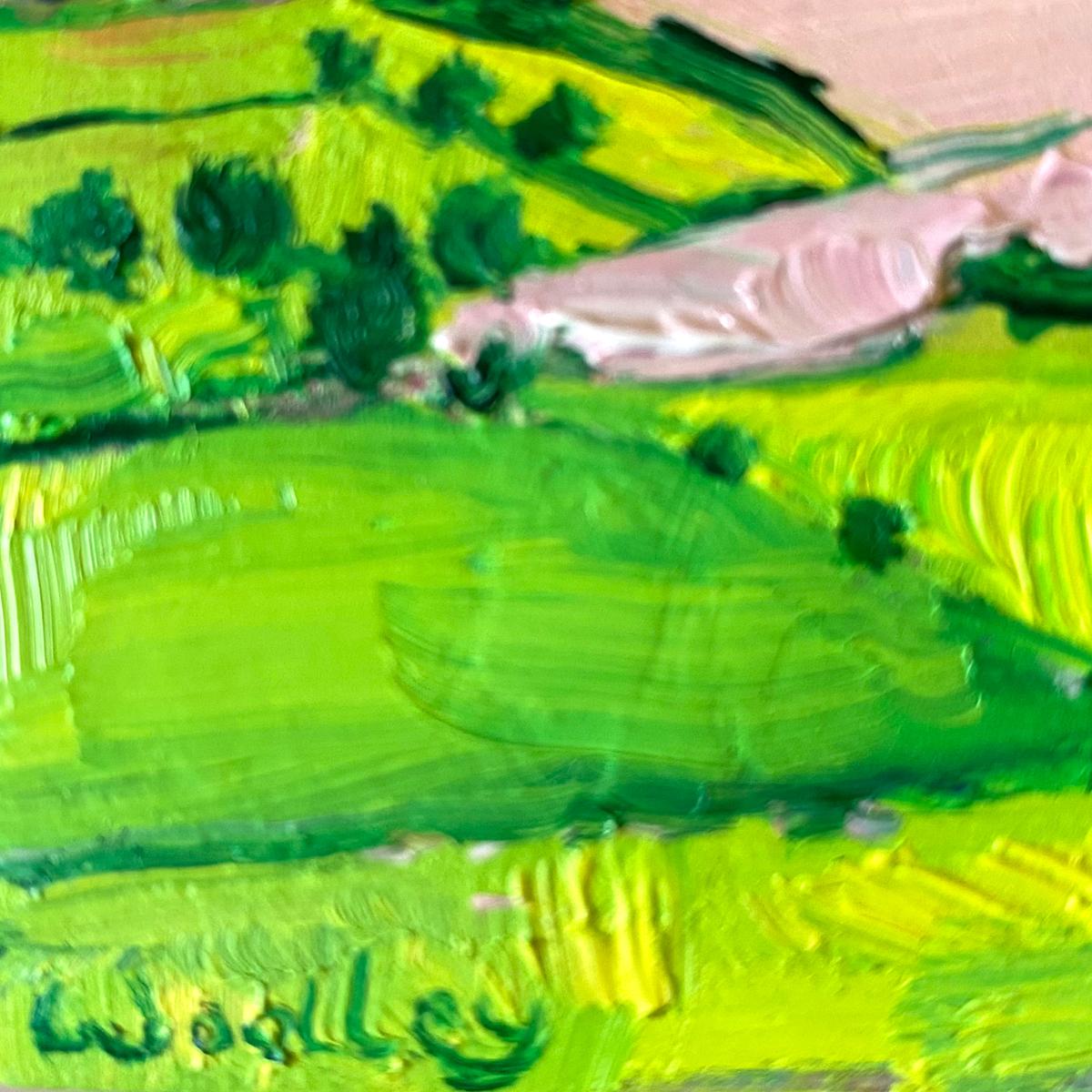 El valle del Severn, Original, Paisaje, Expresionista en venta 2
