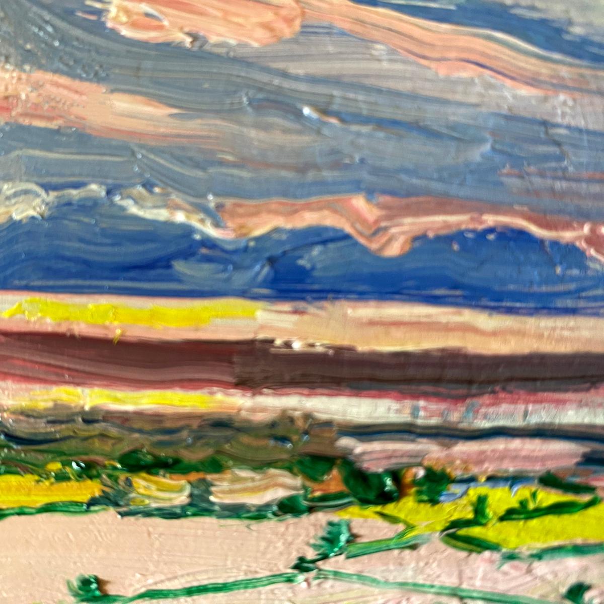 El valle del Severn, Original, Paisaje, Expresionista en venta 5