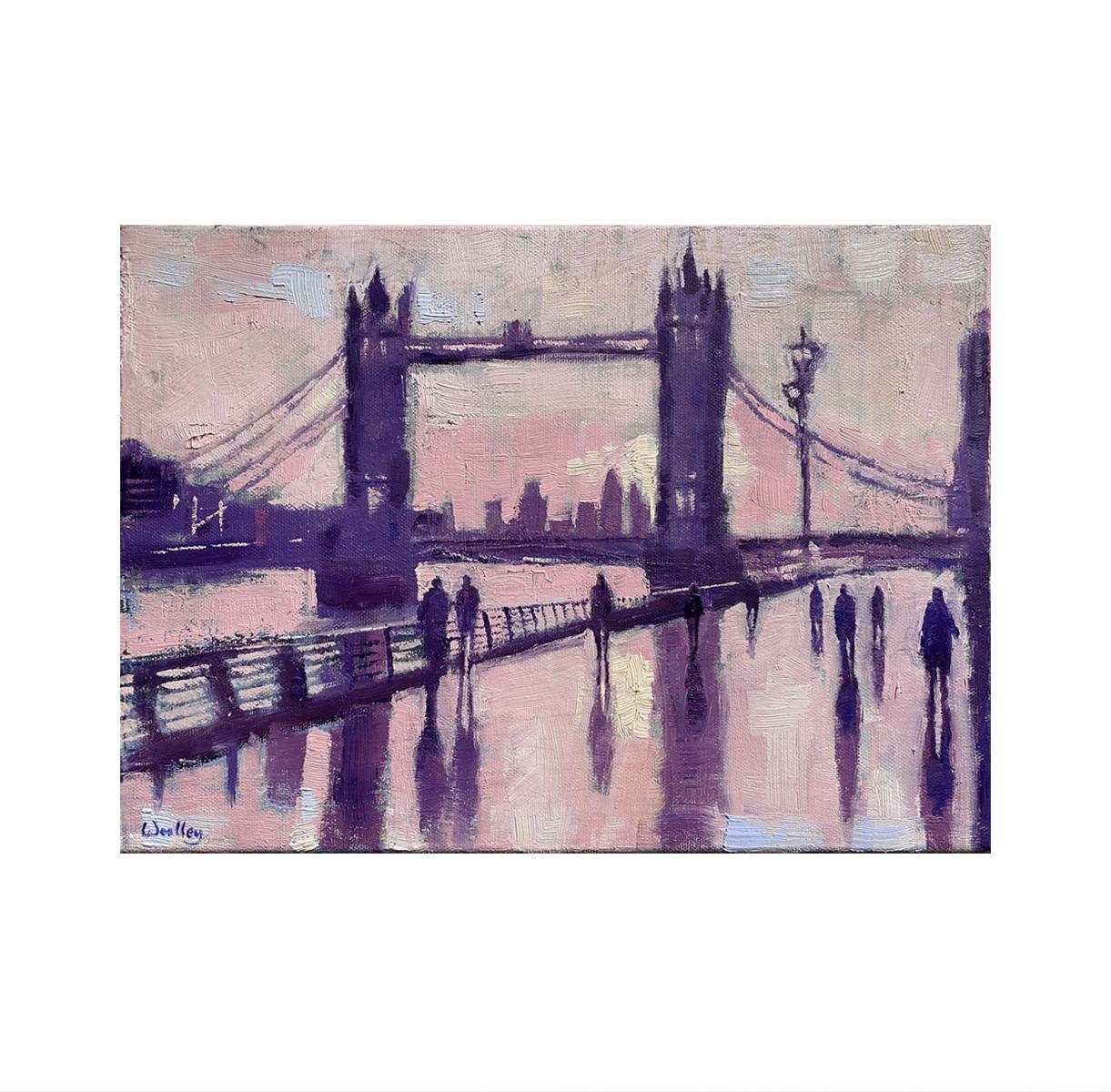 Sombras del Puente de la Torre, Original, Paisaje en venta 3