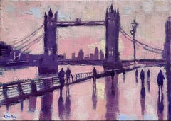 Ombre del Tower Bridge, originale, paesaggio