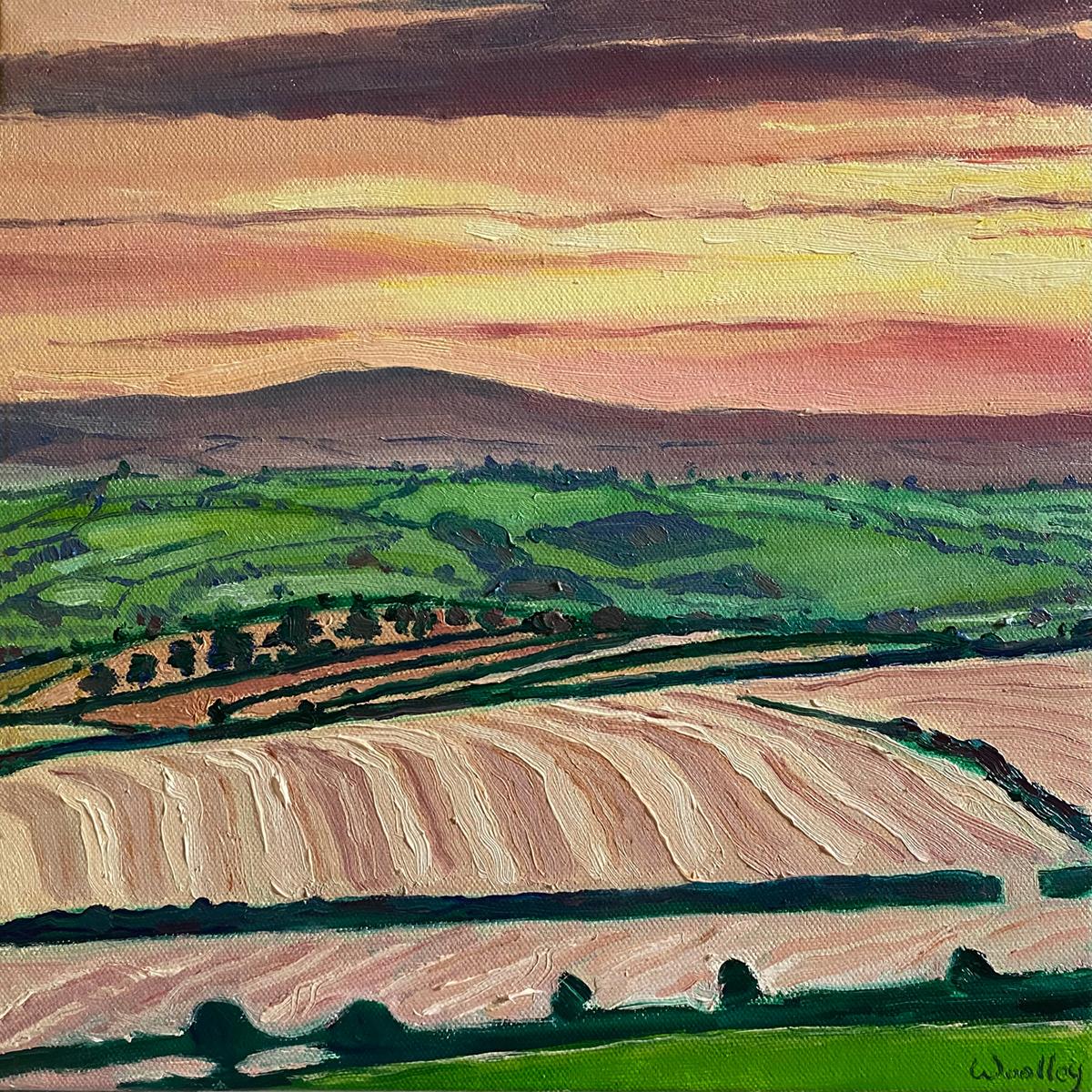 Landscape Painting de Eleanor Woolley - Truro Hill, Original, Paisaje