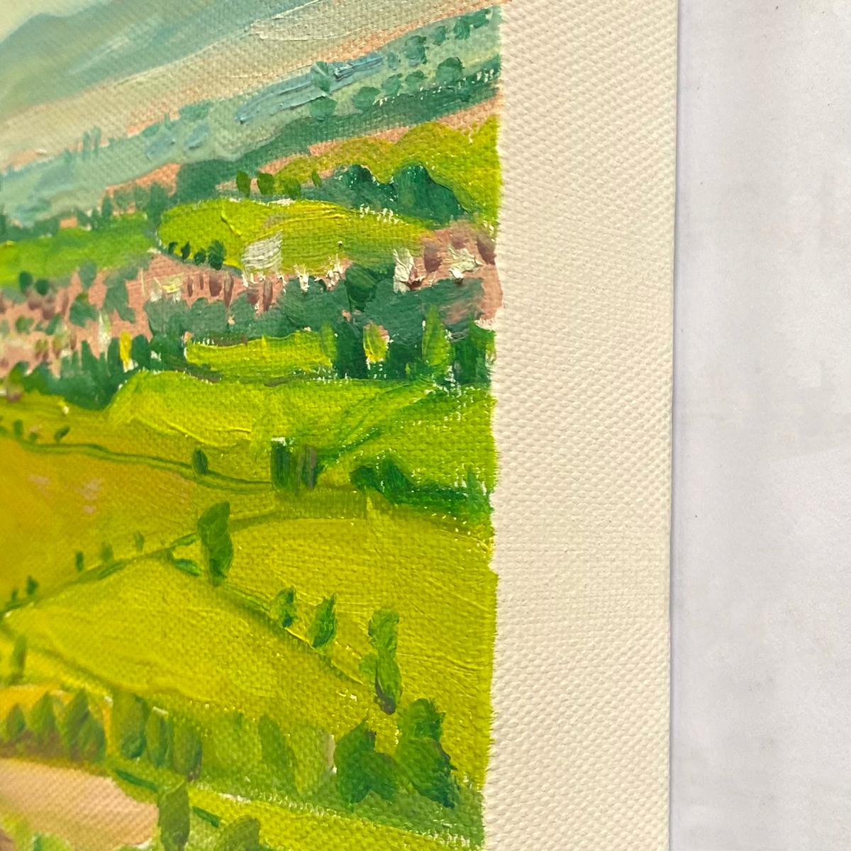 Vistas desde Sidra con Rosie 1, Original, Paisaje en venta 1