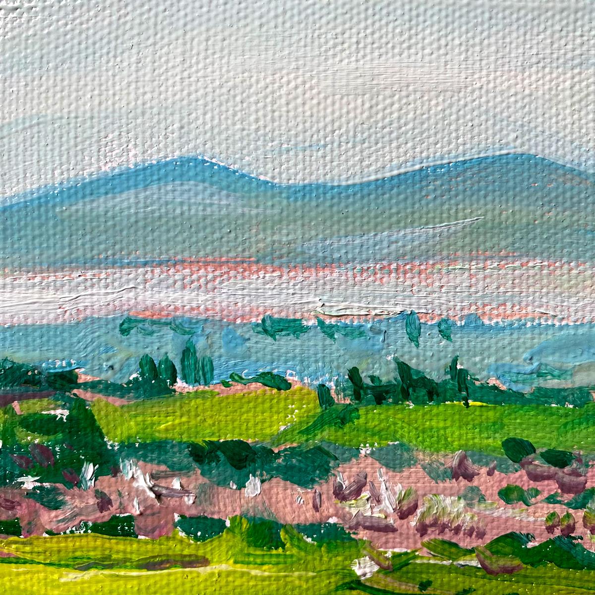 Vistas desde Sidra con Rosie 1, Original, Paisaje en venta 2