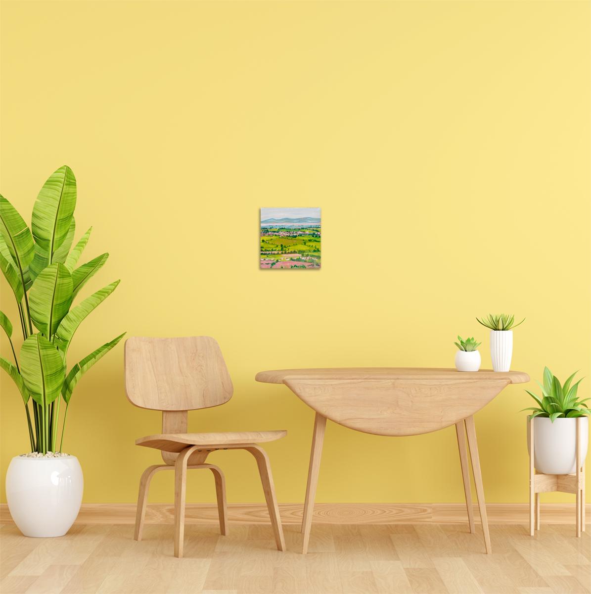 Vistas desde Sidra con Rosie 1, Original, Paisaje en venta 3