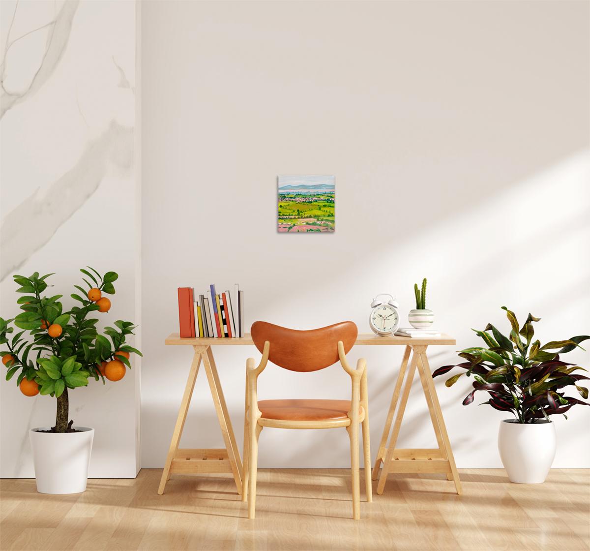 Vistas desde Sidra con Rosie 1, Original, Paisaje en venta 4