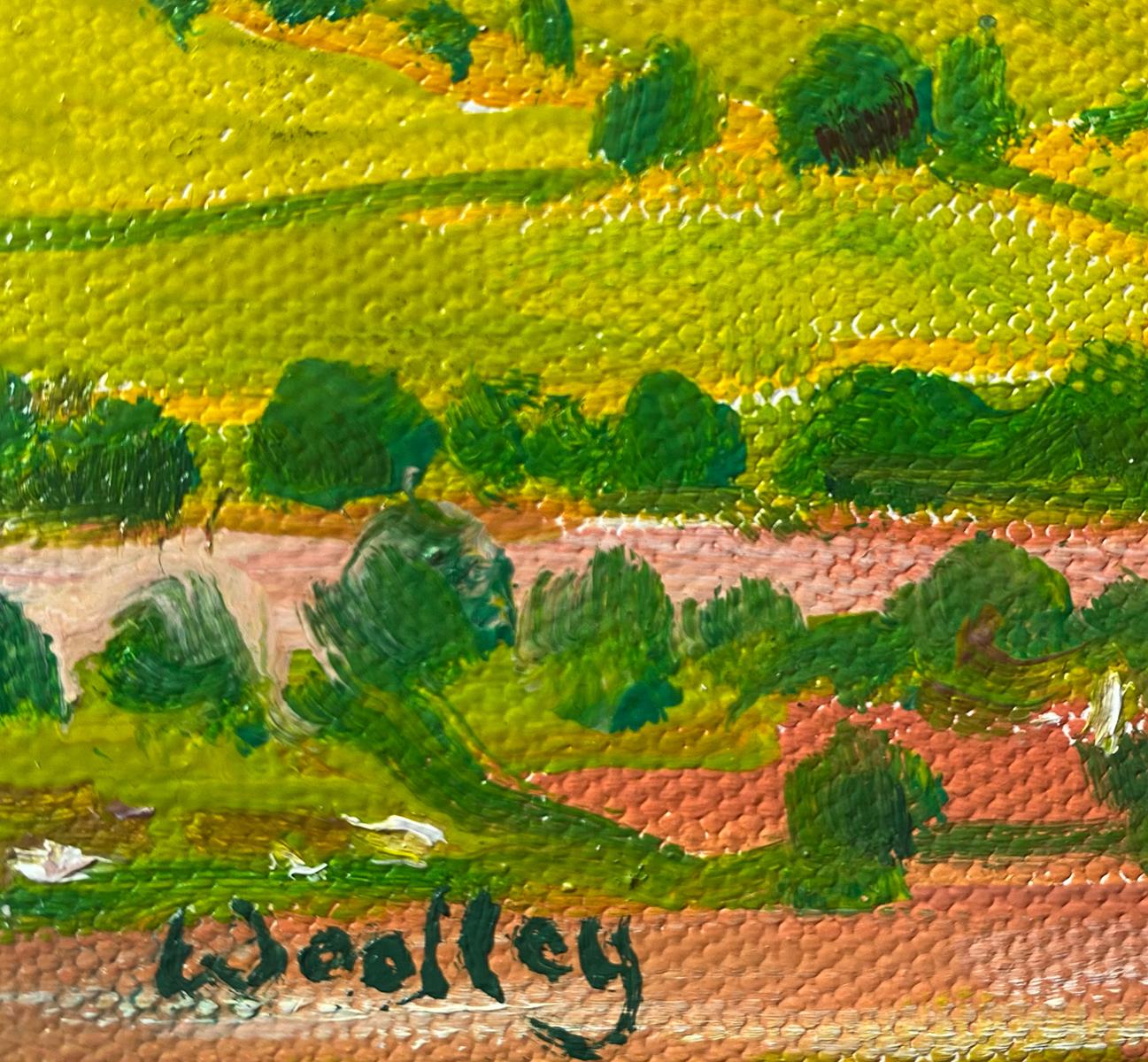 Ansichten von Cider with Rosie 2, Original, Landschaft im Angebot 6