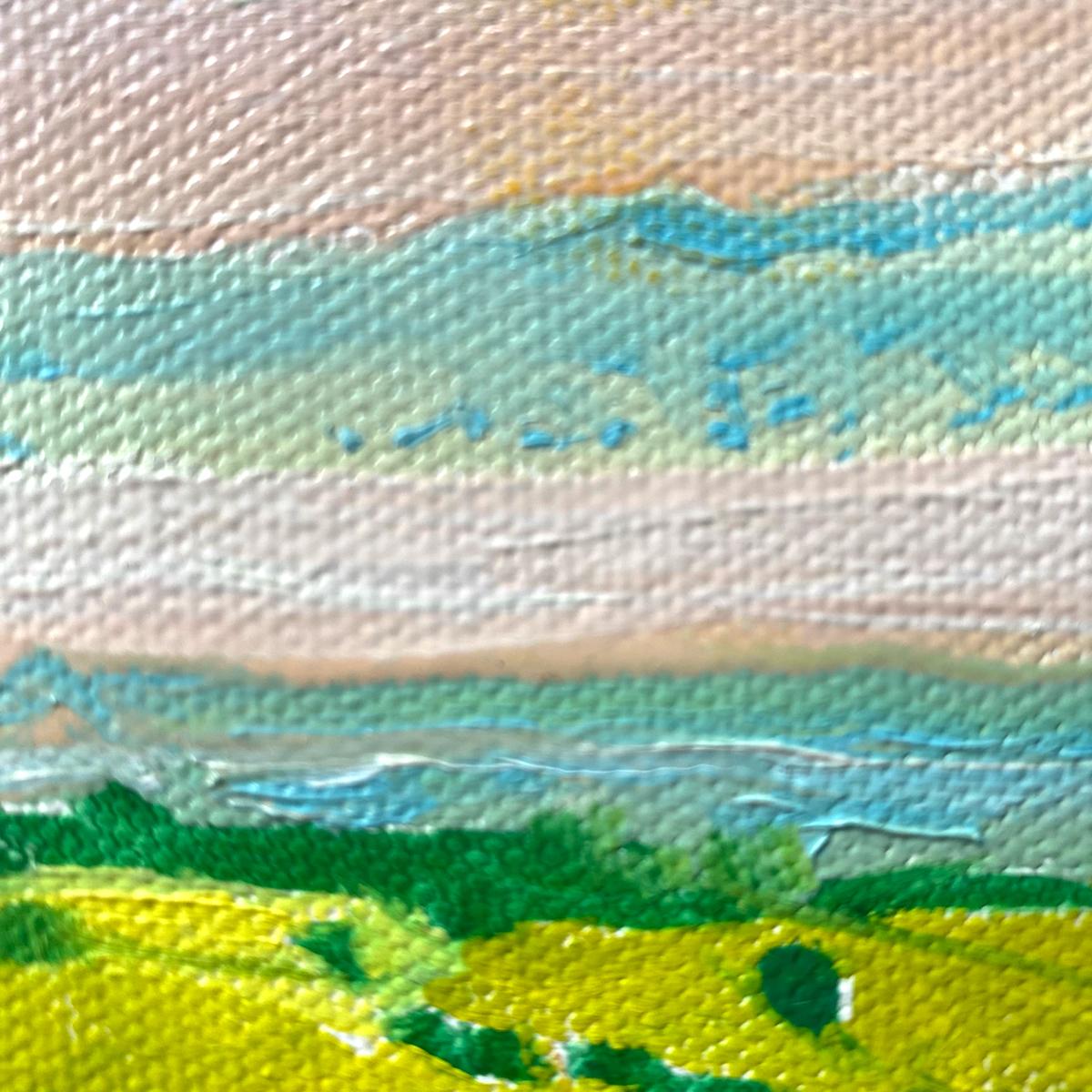 Ansichten von Cider with Rosie 2, Original, Landschaft im Angebot 1