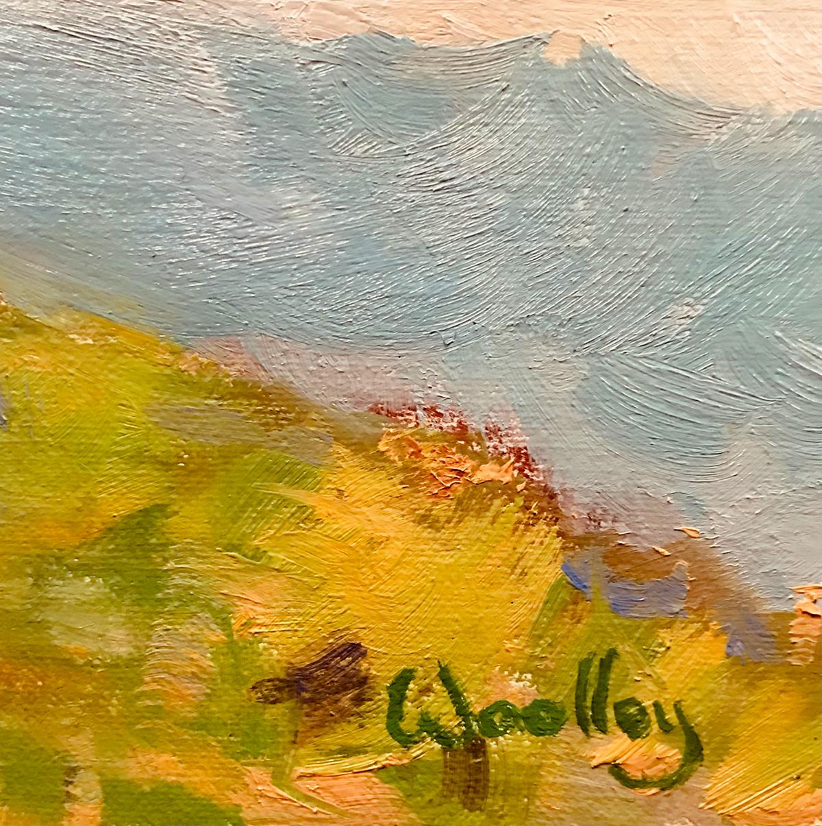 Camminando fuori da Newnham, paesaggio contemporaneo in vendita 4