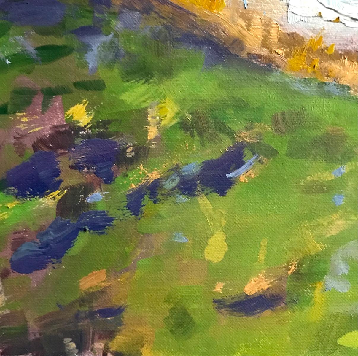 Camminando fuori da Newnham, paesaggio contemporaneo in vendita 6