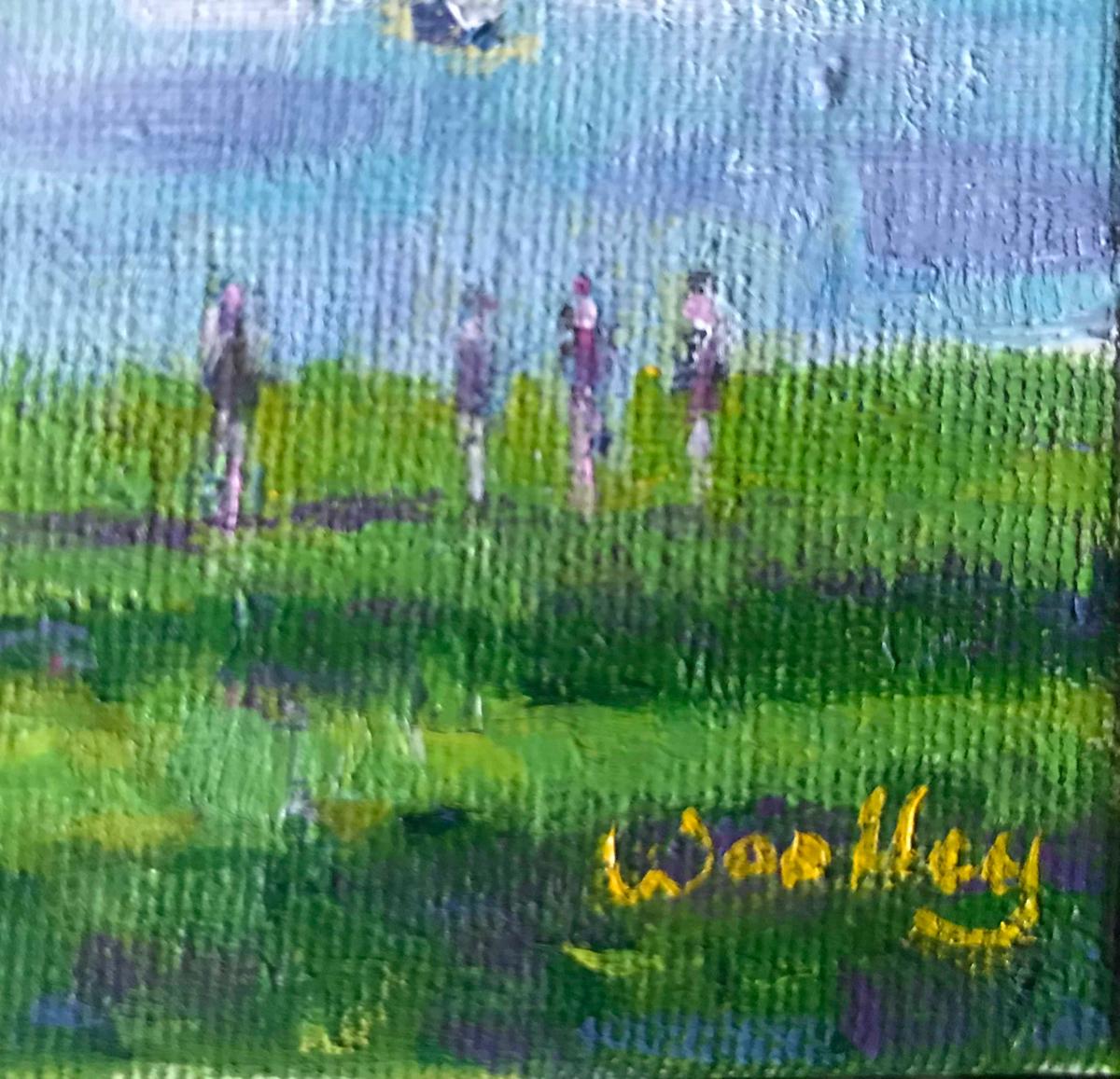 Windermere Banks, pintura original, paisaje, contemporáneo en venta 5