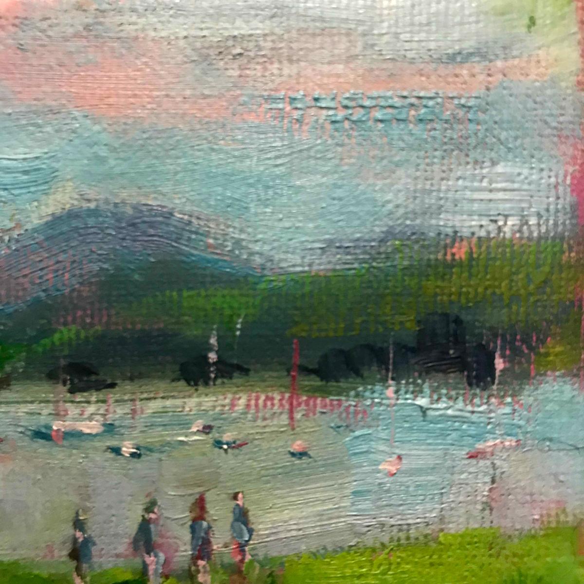 Windermere Shadows, peinture originale, contemporaine, paysage en vente 8