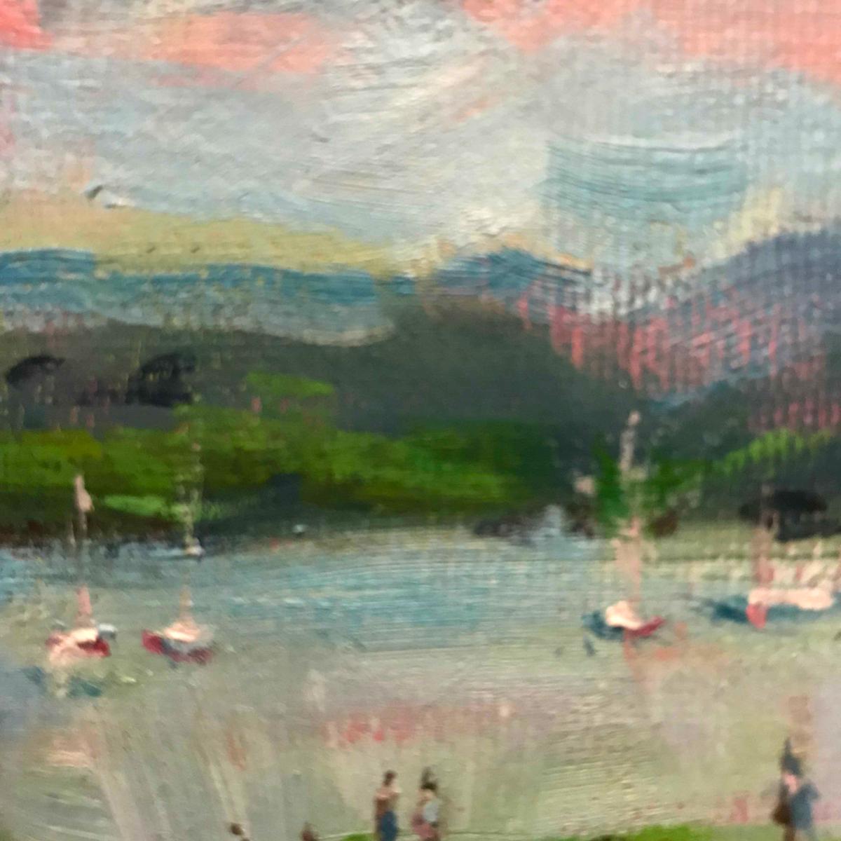 Windermere Shadows, peinture originale, contemporaine, paysage en vente 2