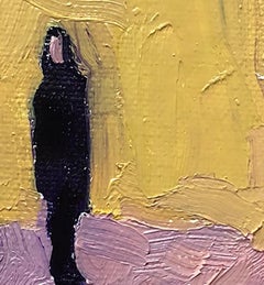 Ombre d'inverno 35, Eleanor Woolley, Pittura originale, Opera d'arte figurativa sulle ombre