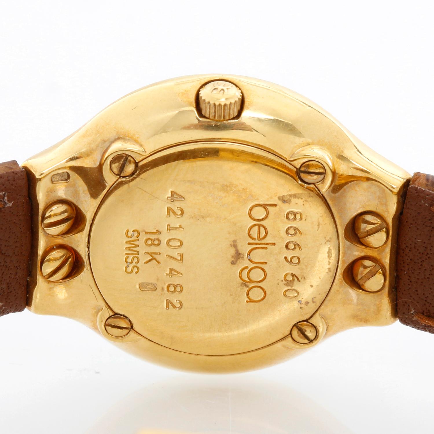 ebel beluga gold watch