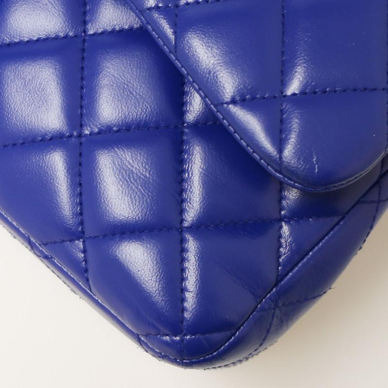 Chanel Jumbo blu elettrico in vendita 1
