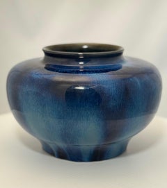 Electric Blue Denby Vase