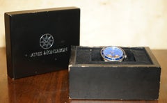 Electric Blue Mathis Montabon Chronograph Mens Wristwatch