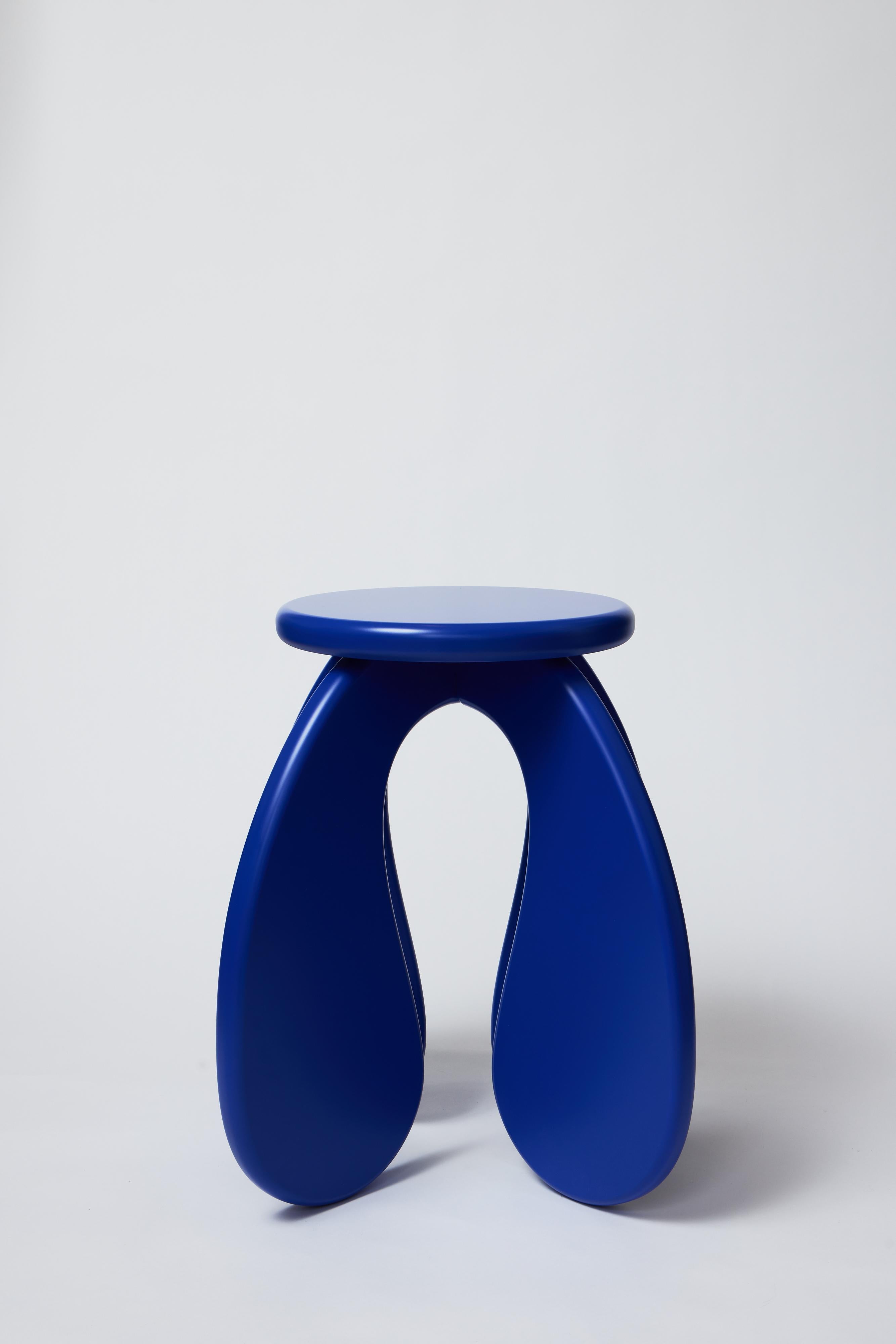 electric blue side table