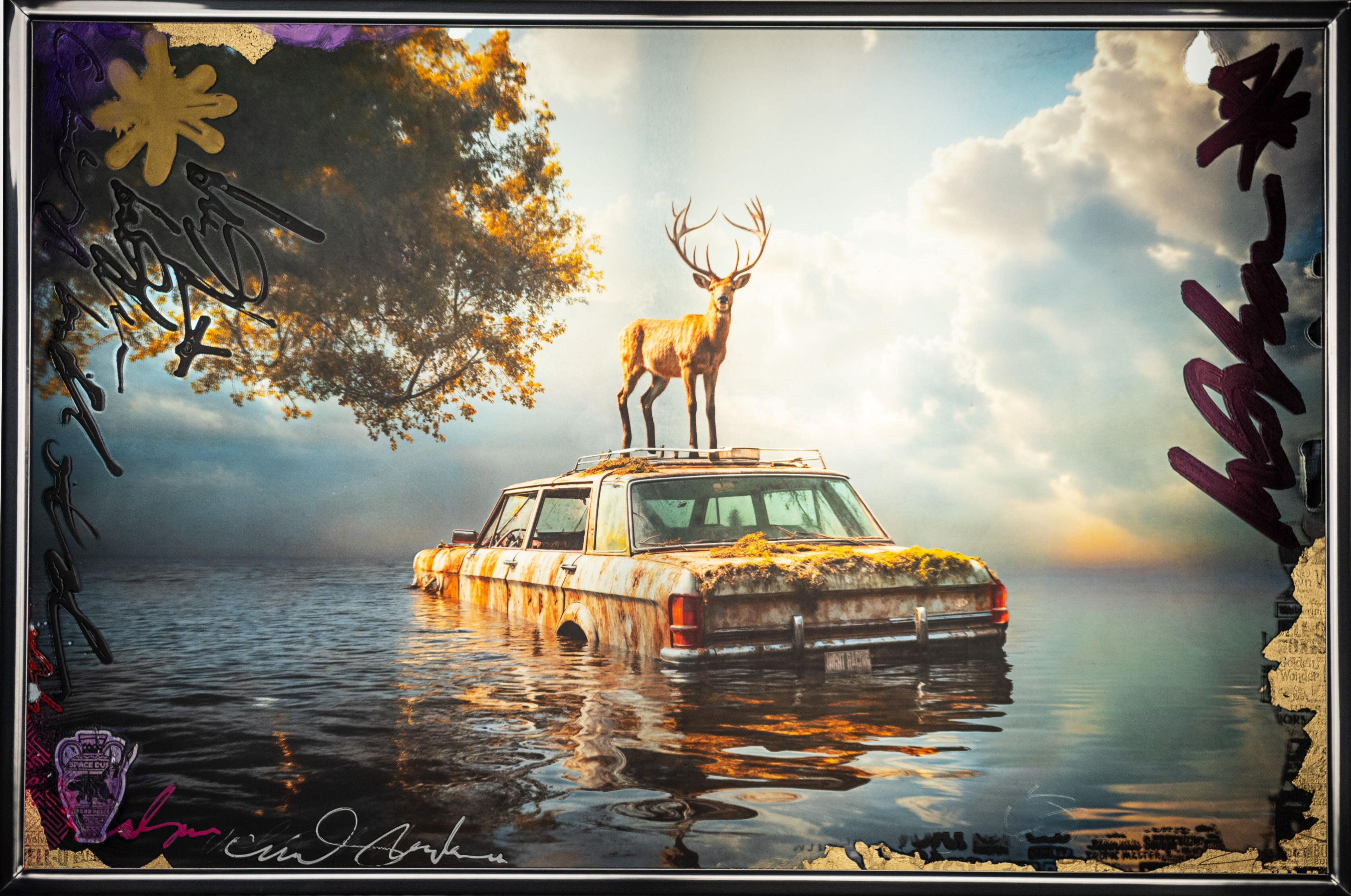Super OK - Mixed Media Art by Electric Coffin
