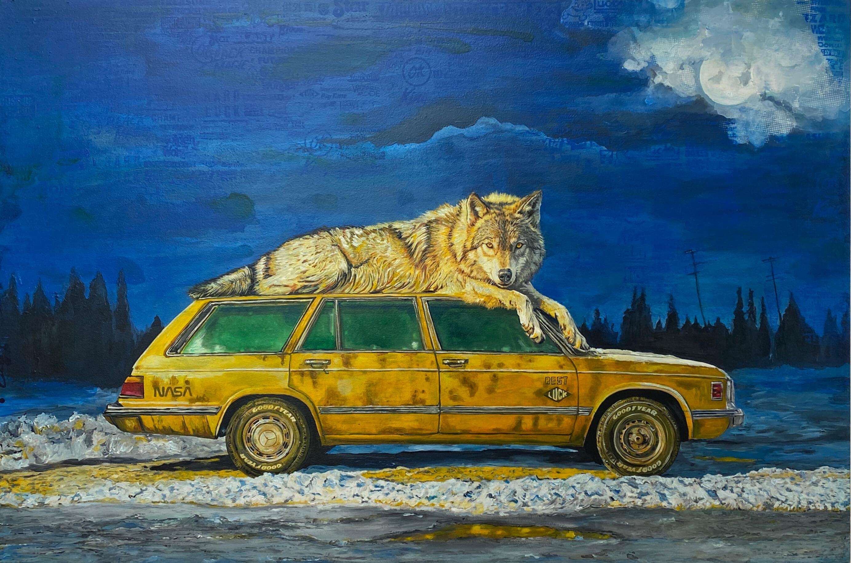 I'm All Yours - Painting by Electric Coffin