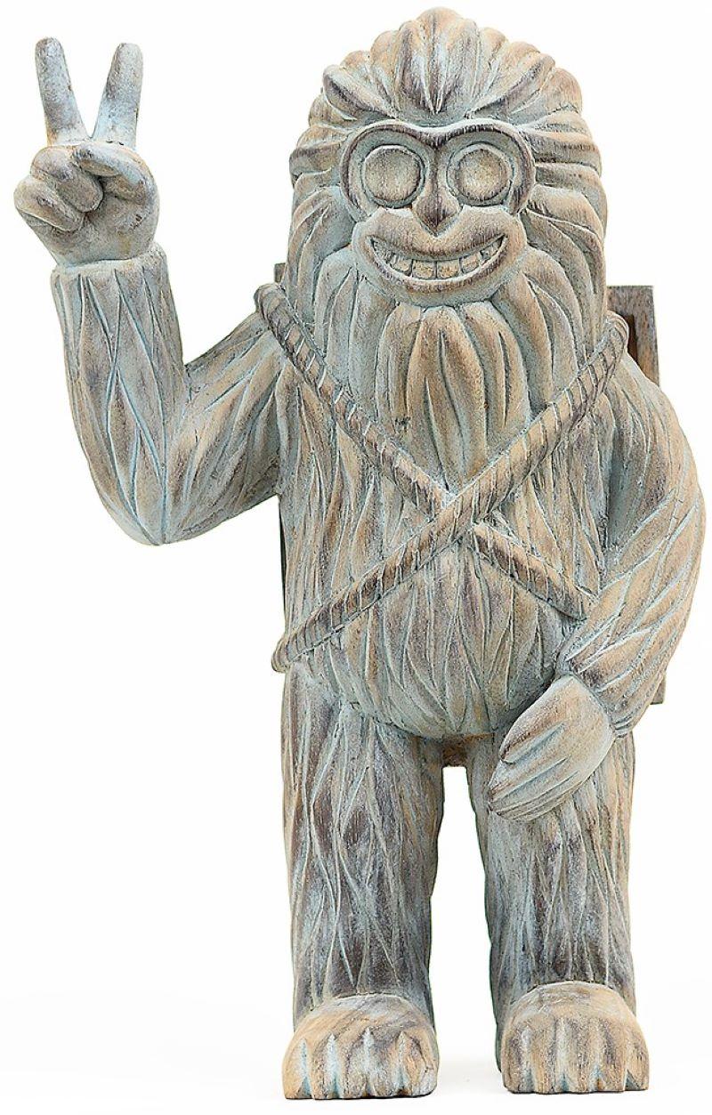 Peace Yeti: Artic Cobalt - Series of 200 - Sculpture by Electric Coffin