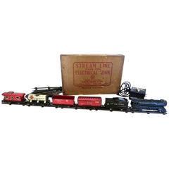 Electric Train Set by Louis Marx & Co. American, Circa 1950