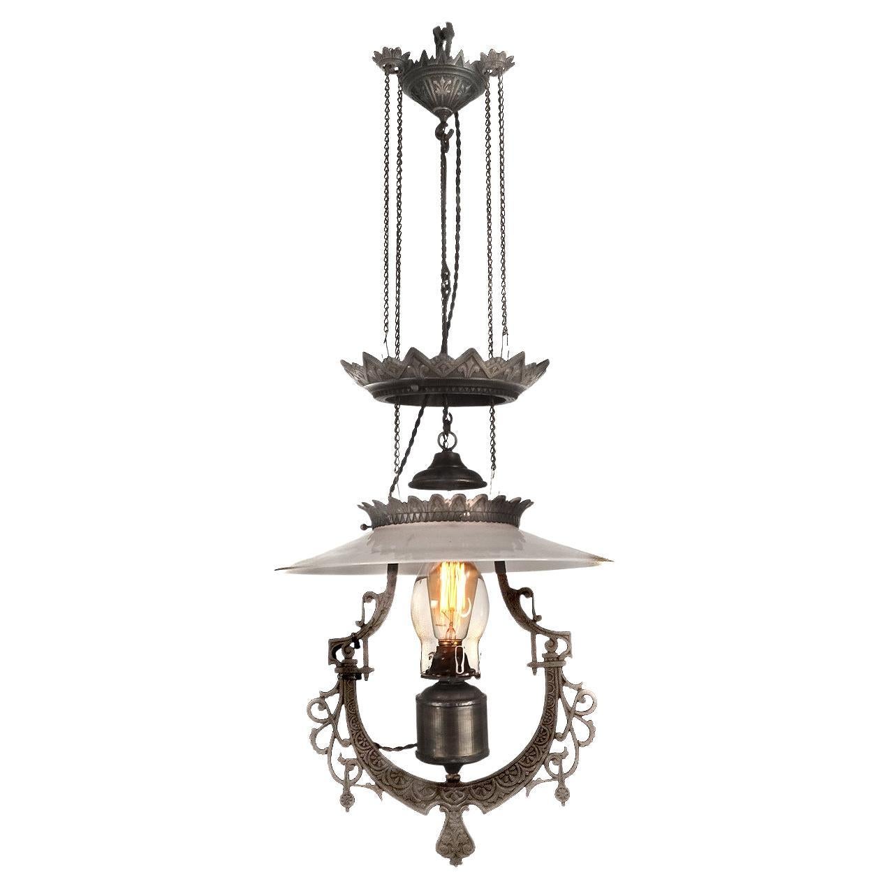 Lampada elettrificata di Bradley & Hubbard del 1876 in vendita
