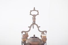 Electrified Antike Öllampe.