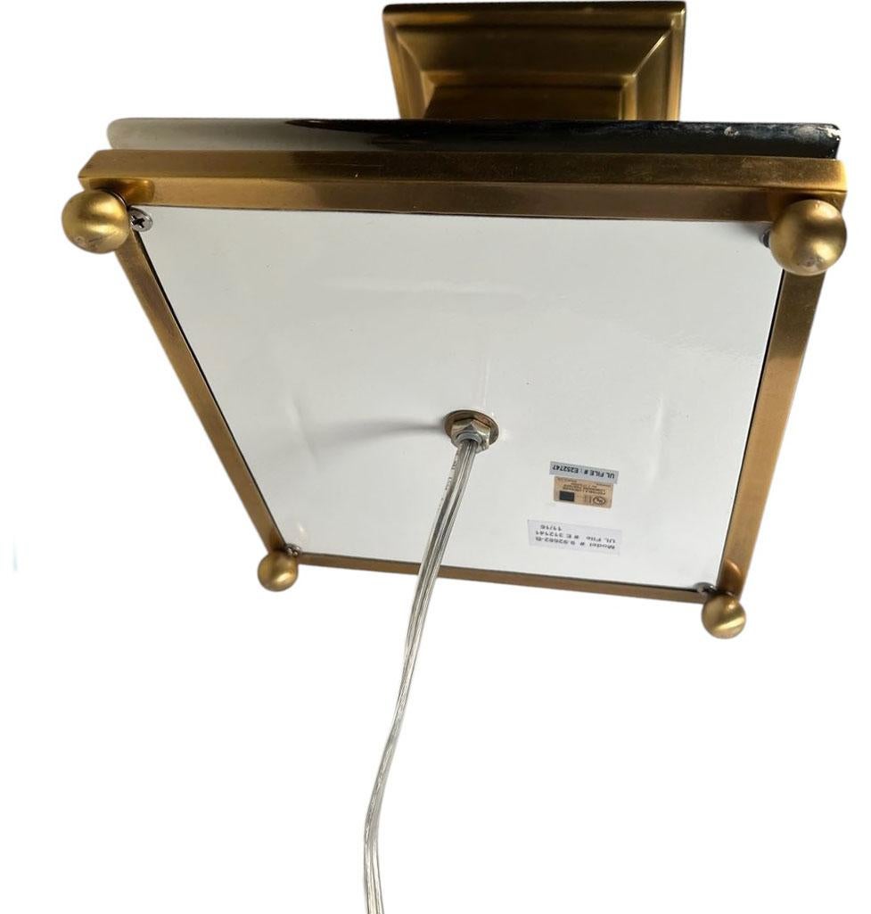 Obelisk-Lampen aus elektrifiziertem Kristall im Angebot 2