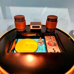 Electrohome 703 Circa 75 stereo console radio record player (eames baughman lk)