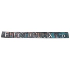 Electrolux Copper and Enamel Sign, English, Early 20th Century, circa 1919
