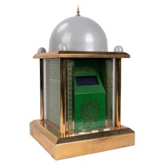 Équipement de prière électronique en forme de Mecque métallique avec boutons