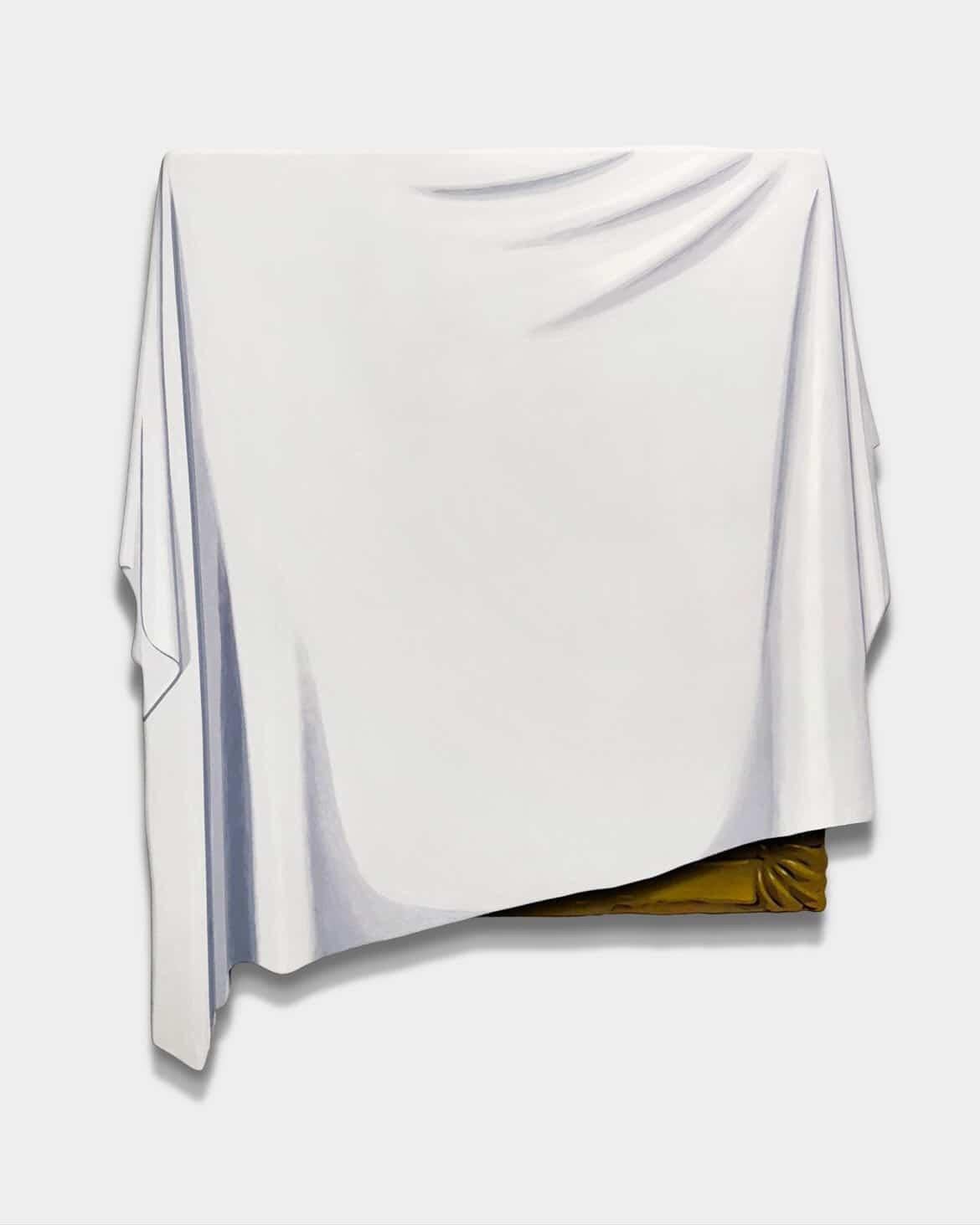 Hand Painted on Panel Pop Art Modern Trompe L’oeil contemporary Illusion - Mixed Media Art by E.LEE