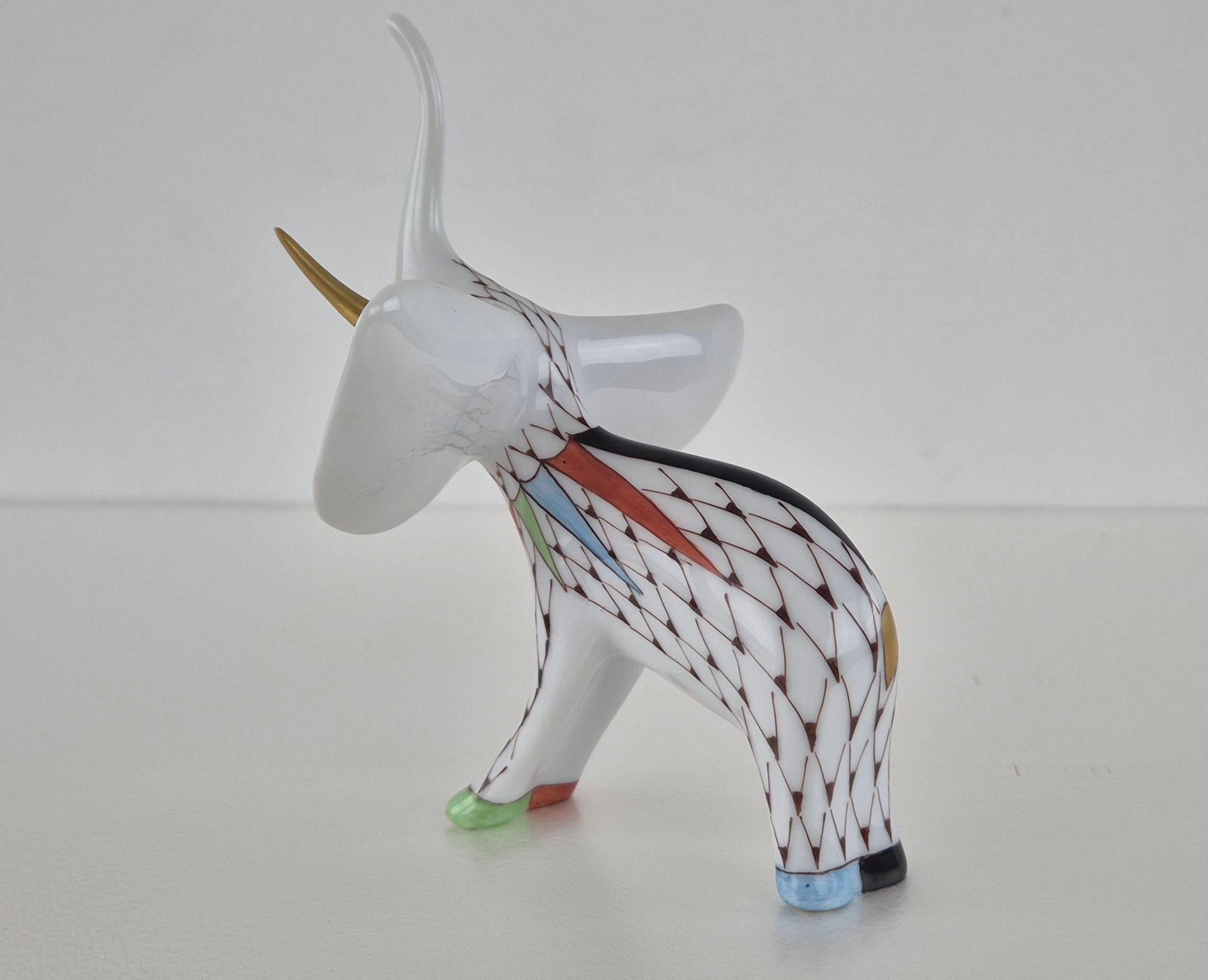 Hungarian Art Deco Elephant by Hollohaza