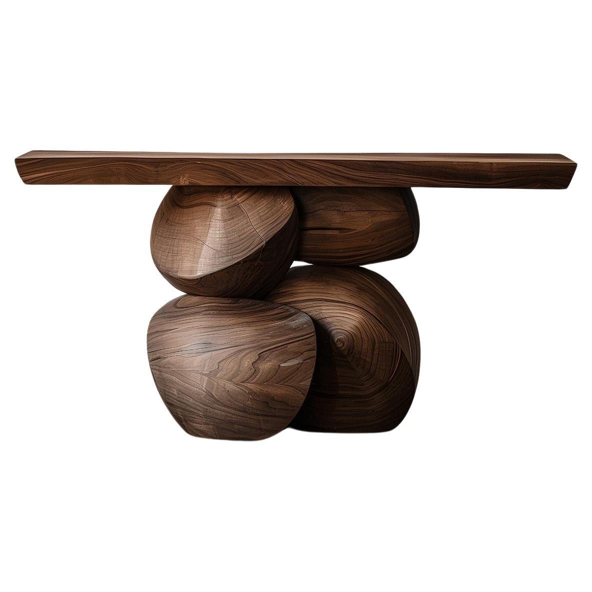 Console Elefante 25, design par Joel Escalona, bois artistique en vente