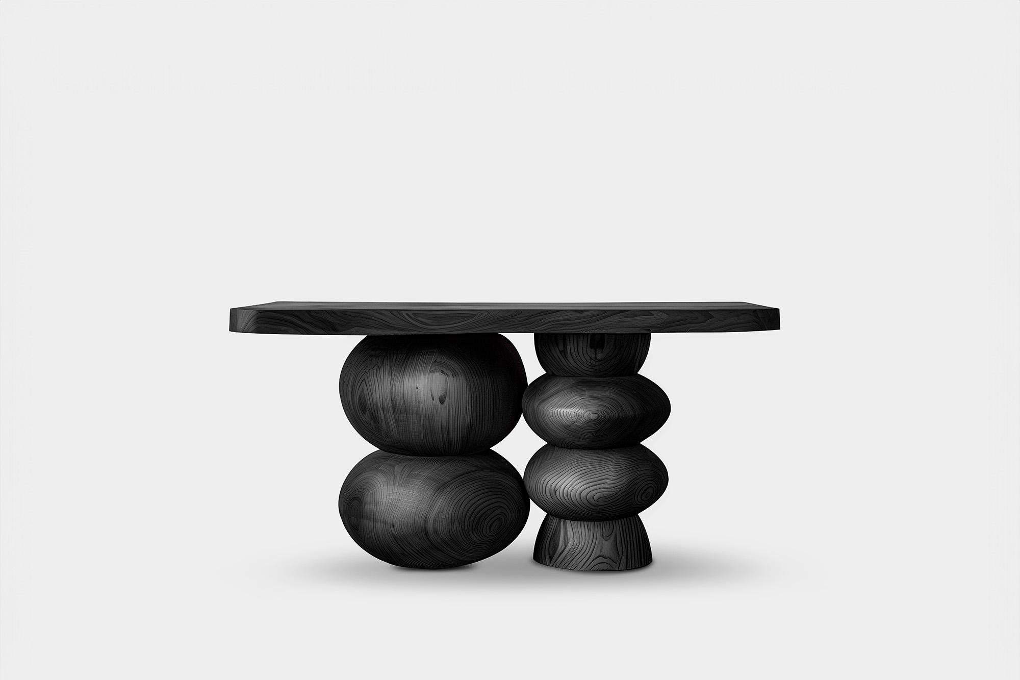 Elefante Console Table 39 by NONO, Stacked Design, Joel Escalona's Touch

—————————————————————
Elefante Collection: A Harmony of Design and Heritage by NONO

Crafting Elegance with a Modernist Touch

NONO, renowned for its decade-long journey in