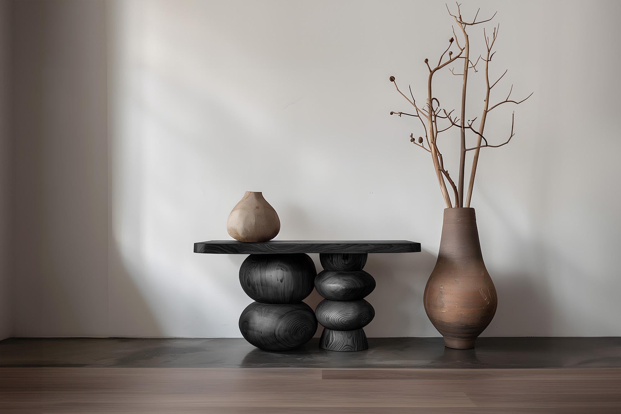 Mexican Elefante Console Table 39 by NONO, Stacked Design, Joel Escalona's Touch For Sale