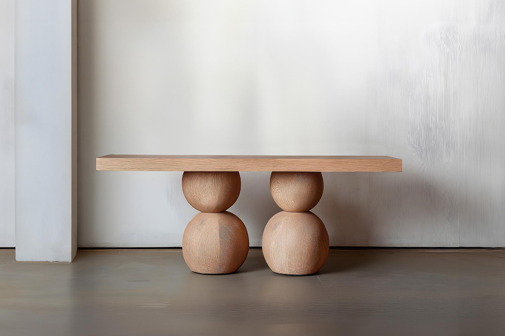 Elefante Console Table 41, Joel Escalona, Solid Wood, Organic Curves


—————————————————————
Elefante Collection: A Harmony of Design and Heritage by NONO

Crafting Elegance with a Modernist Touch

NONO, renowned for its decade-long journey in