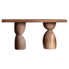 Elefante Console Table 45, Joel Escalona, Bold Wood Silhouette