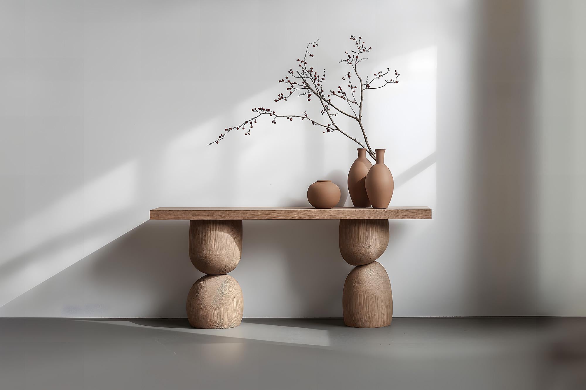 Elefante Console Table 55, Joel Escalona, Dynamic Wood Design


—————————————————————
Elefante Collection: A Harmony of Design and Heritage by NONO

Crafting Elegance with a Modernist Touch

NONO, renowned for its decade-long journey in redefining