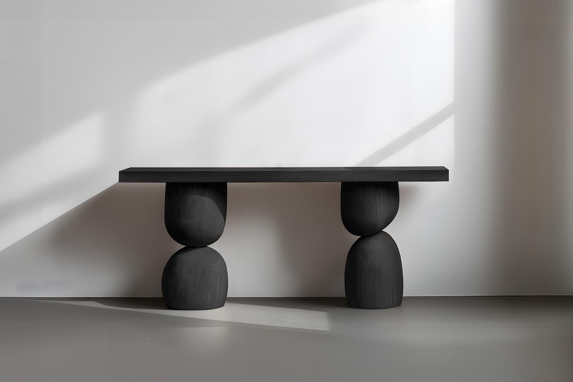 Elefante Console Table 55, Joel Escalona, Dynamic Wood Design In New Condition For Sale In Ciudad de México, CDMX