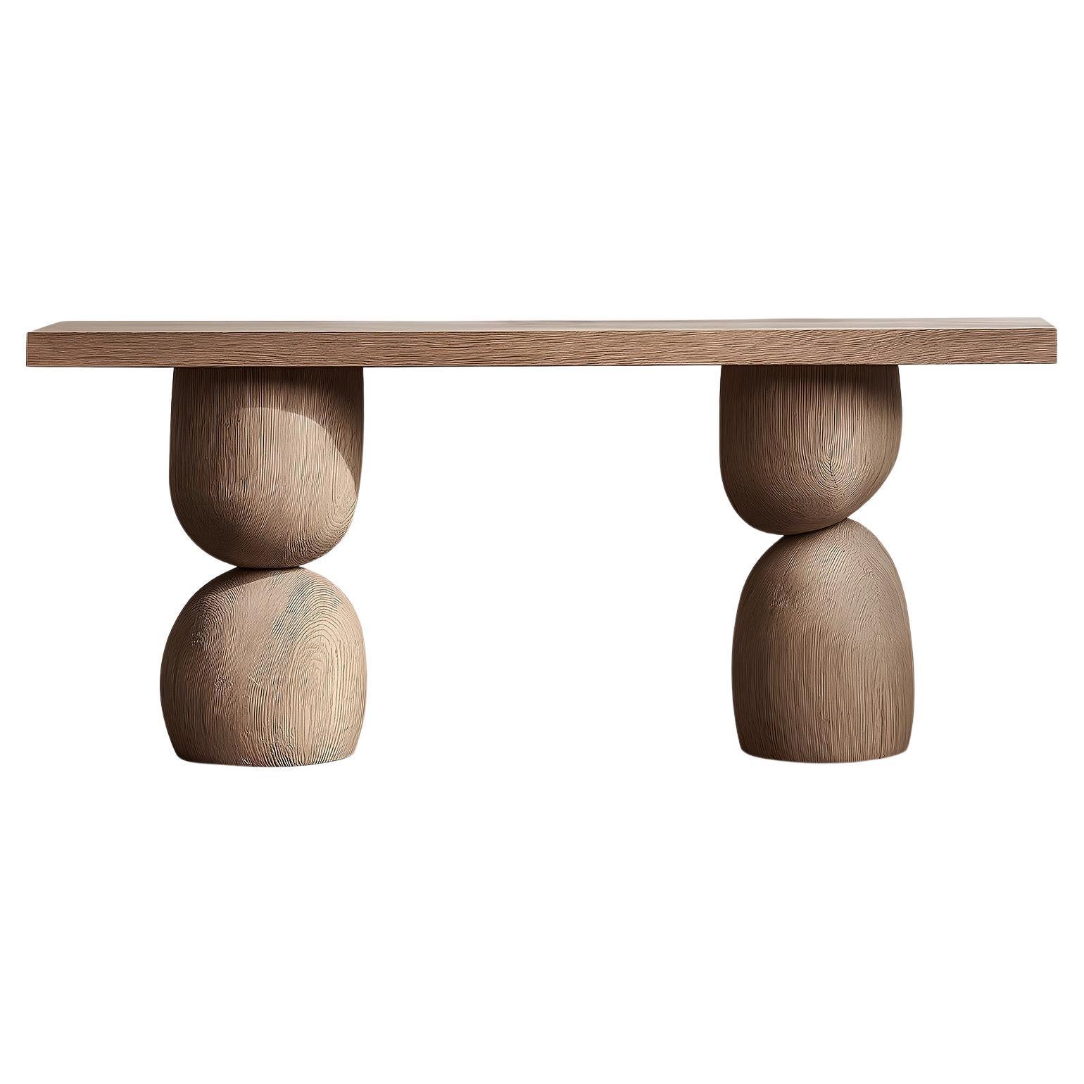 Elefante Console Table 55, Joel Escalona, Dynamic Wood Design