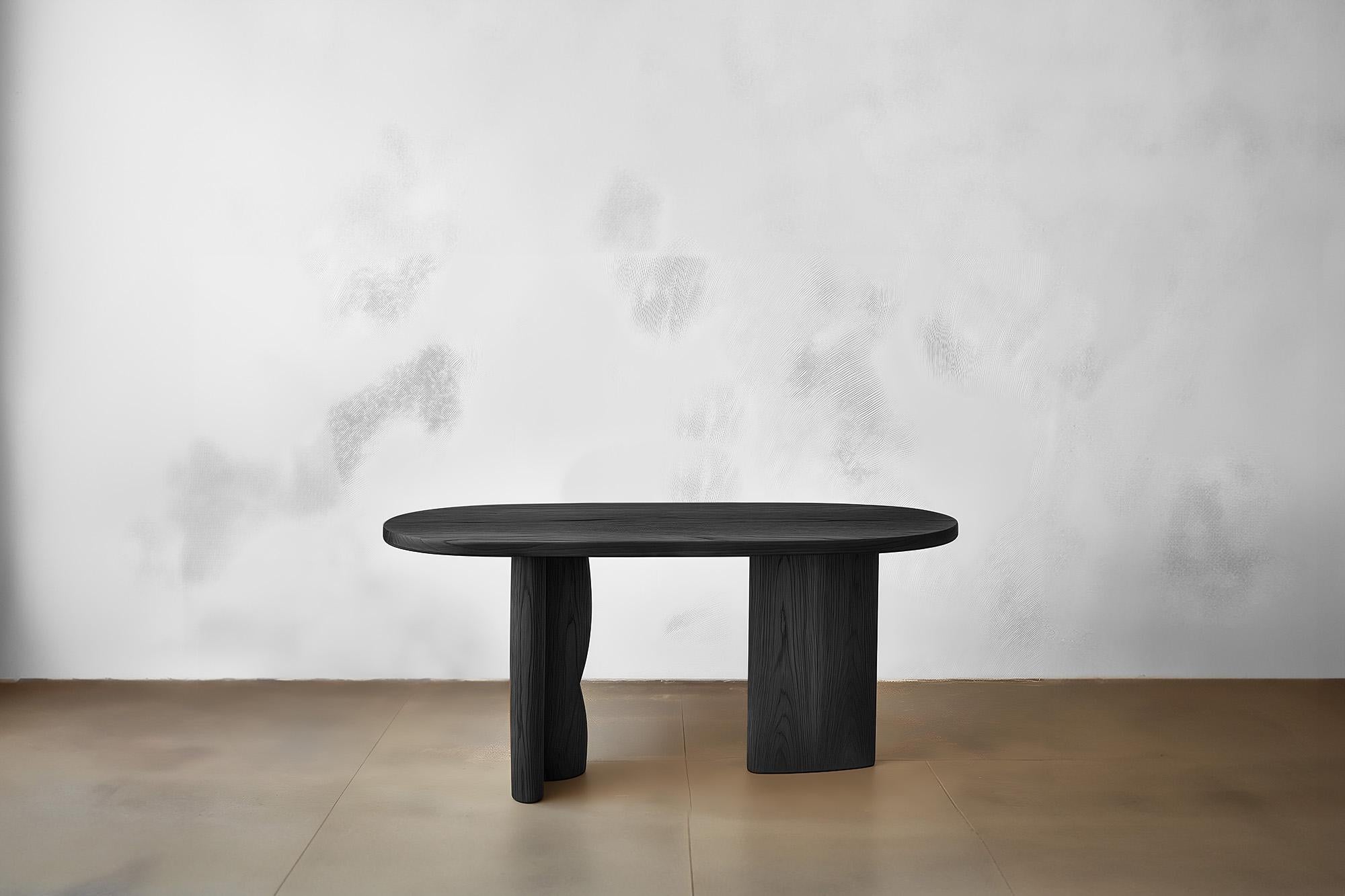 Elefante Desk 24 Sleek, Converts for Various Uses, Solid Wood In New Condition For Sale In Ciudad de México, CDMX