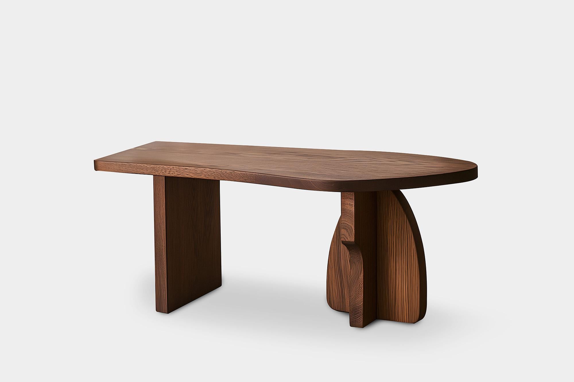 Bureau Elefante 4 polyvalent, servant de table de salle à manger, forme organique

-

Introduction : L'élégance artisanale avec une touche de modernisme

NONO, réputé pour son parcours de dix ans dans la redéfinition de la beauté au quotidien,