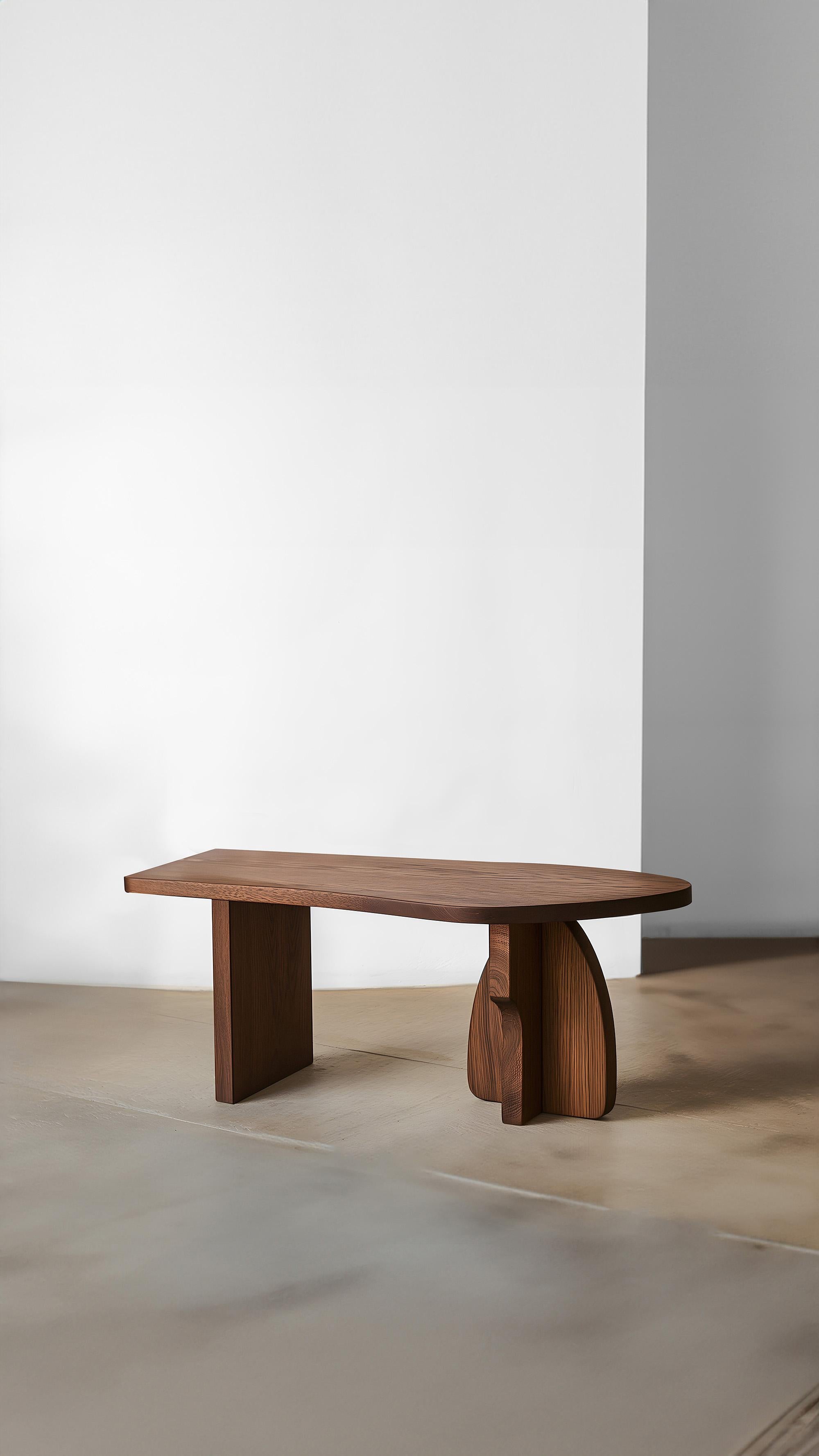 Mexicain Bureau Elefante 4 polyvalent, servant de table de salle à manger, forme organique en vente